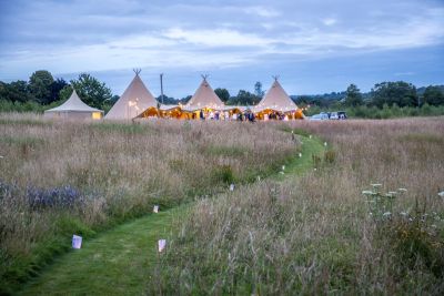 Wedding Tipi Hire in Kent, Sussex and across the South East (UK)